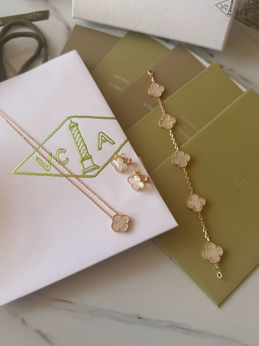 V.C - 3 pcs set - rose gold