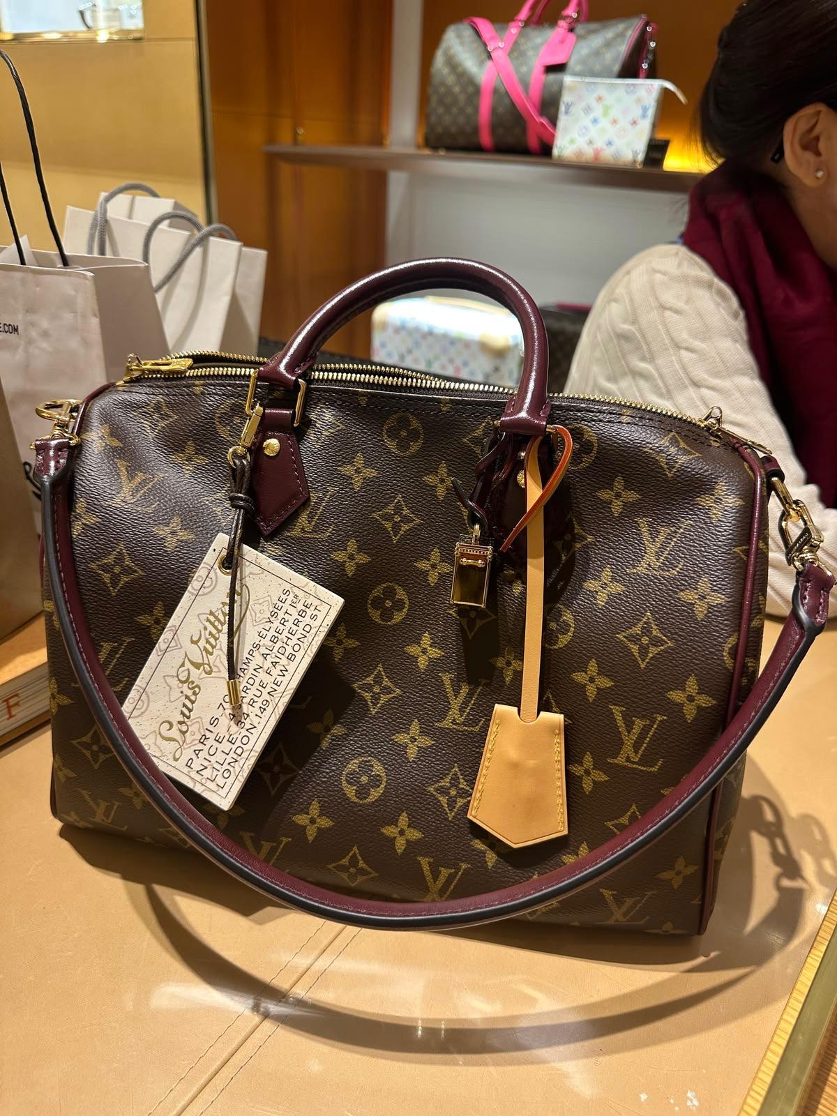 LV  speedy bag